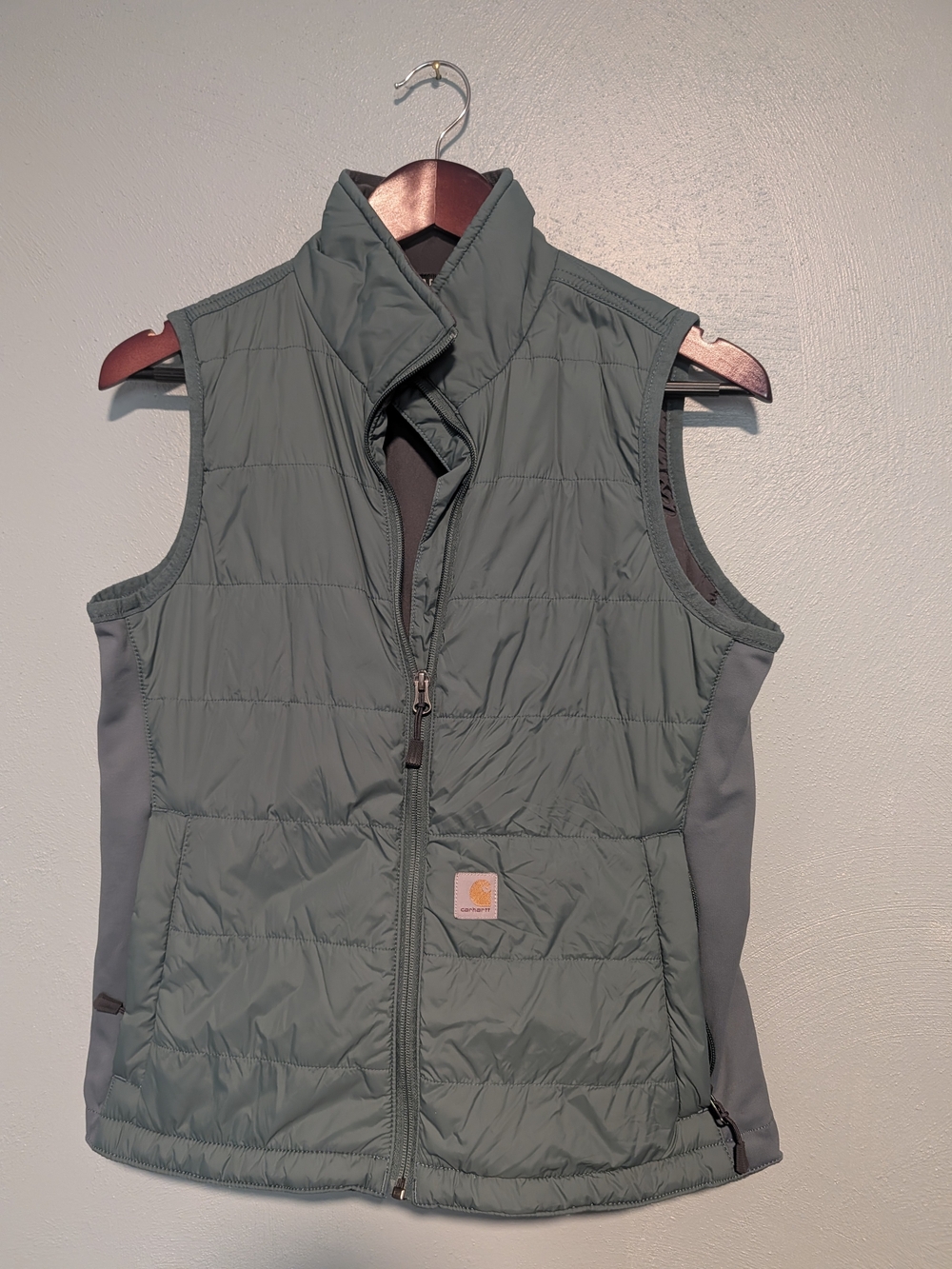 Carhartt Quilted Sage Green Women's Insulated Vest